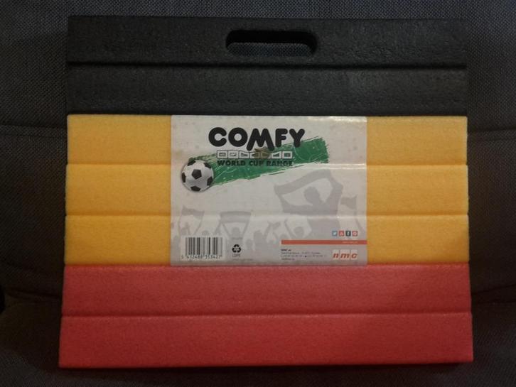 Nieuw matje voor Rode Duivels supporters, Belgische 3 kleur, Diversen, Vlaggen en Wimpels, Nieuw, Ophalen of Verzenden