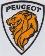 Peugeot stoffen opstrijk patch embleem #5, Nieuw, Verzenden