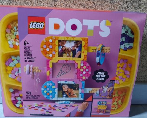 Lego Dots 41956 Ijsjes, fotolijstjes en armband, Kinderen en Baby's, Speelgoed | Duplo en Lego, Nieuw, Lego, Complete set, Ophalen of Verzenden