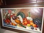 *Grote prachtige gesigneerde schilderij -Vermeld in PIRON..., Antiek en Kunst, Ophalen