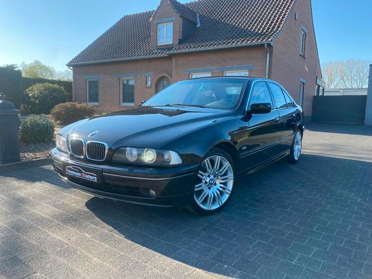 Bmw E39 540i V8 286pk B4 Gepantserd, Auto's, BMW, Bedrijf, 5 Reeks, ABS, Airbags, Airconditioning, Alarm, Boordcomputer, Centrale vergrendeling