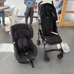Zwarte Maclaren buggy + zwarte axiss autostoel, Kinderen en Baby's, Ophalen, Zo goed als nieuw
