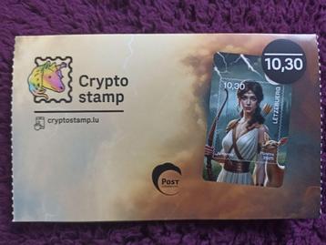 Cryptostamp Timbre crypto 2025 Luxembourg Artémis Noir beschikbaar voor biedingen