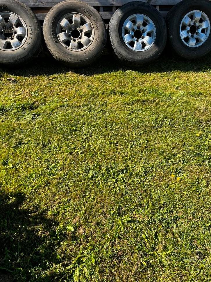 Nissan velgen, Auto-onderdelen, Banden en Velgen, Velg(en), 15 inch, 255 mm, Terreinwagen, Gebruikt, Ophalen