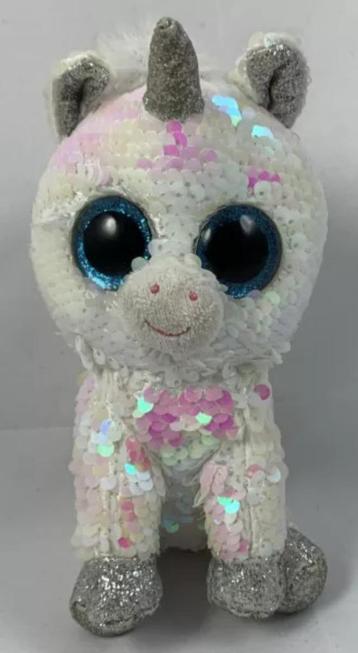 Ty Beanie Boos Diamond Flippables gliterogen knuffel 17 cm beschikbaar voor biedingen