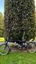 Brompton M6R Tempest Blue Hub Dynamo bagagerek, Ophalen, Brompton, 14 tot 16 inch, Versnellingen