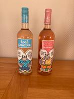 Le chat - Geluck - 2 bouteilles de vin rosé - neuves, Collections, Vins, Rosé, Neuf