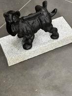 Gietijzeren hond voeten schraper, Ophalen of Verzenden