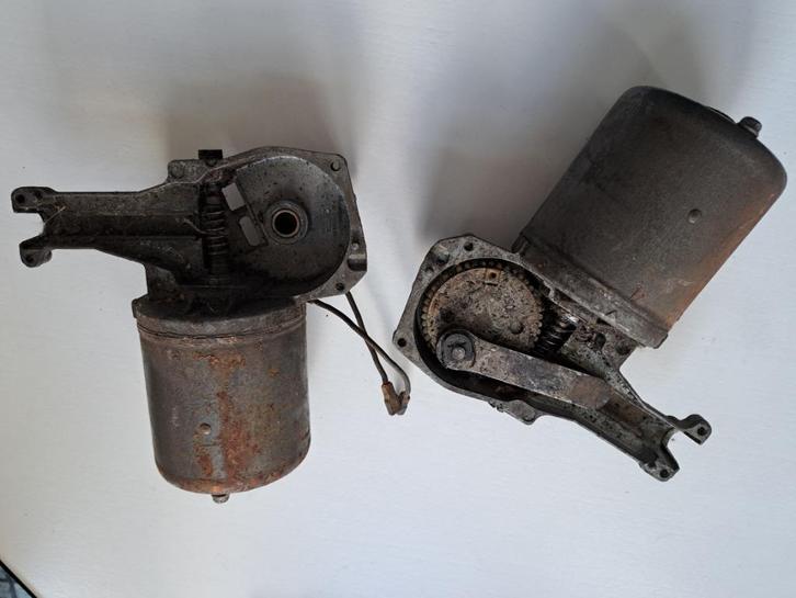 2x Lucas 14W ruitenwissermotor, Auto-onderdelen, Ruiten en Toebehoren, Mini, MG, Rover, Land Rover, Jaguar, Austin, Triumph, Gebruikt