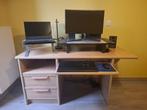 Bureau met uitschuifbare lade voor toetsenbord, Enlèvement, Utilisé, Bureau