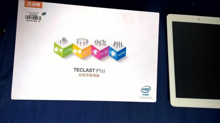 Tablette Teclast TPad X98 Plus II exécutant Ubuntu, Informatique & Logiciels, Android Tablettes, Utilisé, Wi-Fi, 9 pouces, 64 GB