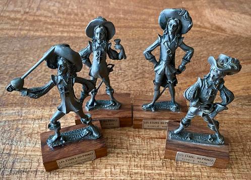 4 tinnen Musketiers ⚔️, Collections, Statues & Figurines, Comme neuf, Autres types, Enlèvement ou Envoi