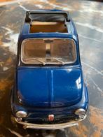 Fiat 500 - modelschaal 1:16 - merk Burago, Hobby & Loisirs créatifs, Voitures miniatures | Échelles Autre, Comme neuf, Enlèvement ou Envoi