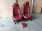 Leren Stoelen Land Rover Discovery 3 - Rood Leer Leder LR3, Auto-onderdelen, Interieur en Bekleding, Land Rover, Ophalen of Verzenden