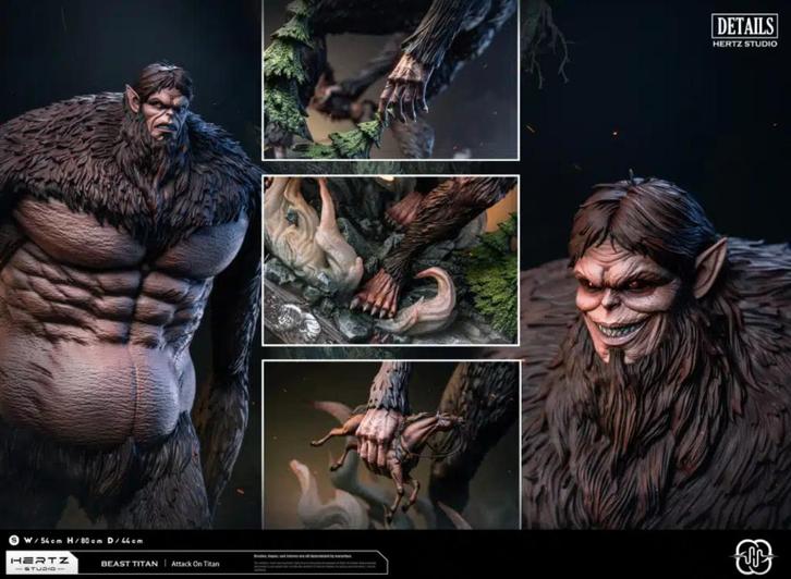 Beast Titan Hertz Studio No tsume, Verzamelen, Beelden en Beeldjes, Nieuw, Ophalen