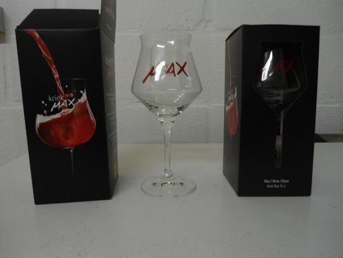 kriek glazen allerlei, lindemans, belle-vue, kriek max nieuw, Verzamelen, Biermerken, Nieuw, Ophalen of Verzenden