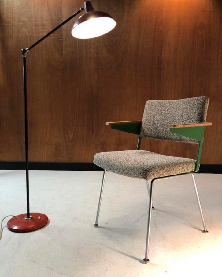 Fauteuil de bureau Gispen , design Andre Cordemeyer 1970, Huis en Inrichting, Lampen | Vloerlampen, Zo goed als nieuw, Ophalen
