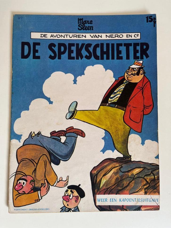 Nero - De Spekschieter - 1e druk 1964, Boeken, Stripverhalen, Verzenden