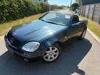 Mercedes SLK 200 Compressor Cabrio Leder Airco 1997!! 136 PK, Auto's, Mercedes-Benz, Testrit aan huis, Zwart, 4 cilinders, Cabriolet