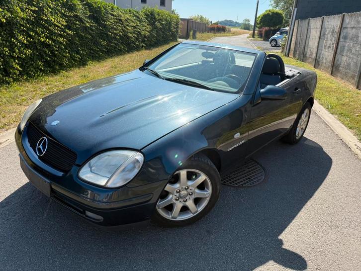 Mercedes SLK 200 Compressor Cabrio Leder Airco 1997!! 136 PK, Auto's, Mercedes-Benz, Particulier, Te koop, SLK, ABS, Airbags, Airconditioning