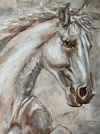 Schilderij elegant en tijdloos paard Mk Art, Ophalen of Verzenden