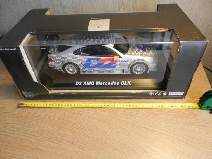Mercedes CLK-D2 AMG #1 scale 1:12 uitzonderlijke uitvoering!, Hobby en Vrije tijd, Modelauto's | 1:18, Nieuw, Auto, Maisto, Verzenden