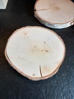 Boomschijf Paulowniahout H 3cm Ø +/- 20cm Naturel, Ophalen, Zo goed als nieuw, Overig