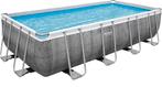 Zwembad bestway 488x244x122, Tuin en Terras, Zwembaden, Gebruikt, 200 tot 300 cm, Rechthoekig, Ophalen