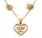 SALE: Goldplated RVS sieradenset, Overige materialen, Verstelbaar, Verzenden, Nieuw