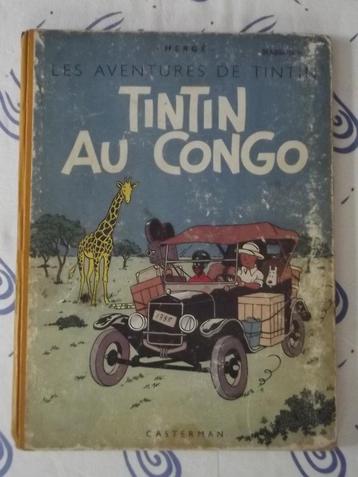 TINTIN au CONGO - EO Couleur B1 1946