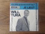 single will tura, Cd's en Dvd's, Vinyl Singles, Ophalen of Verzenden, 7 inch, Nederlandstalig, Single