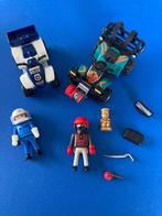 Playmobil politie en boef, Kinderen en Baby's, Speelgoed | Playmobil, Ophalen of Verzenden, Gebruikt, Complete set