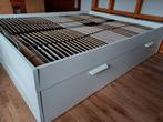 Tweepersoonsbed IKEA, Huis en Inrichting, Slaapkamer | Bedden, Ophalen, Wit, Tweepersoons, 200 cm