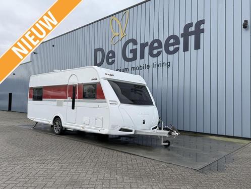 Kabe Royal 560 GLE KS, Caravans en Kamperen, Caravans, Bedrijf, tot en met 4, 1500 - 2000 kg, Rondzit, Kabe, 2 aparte bedden, 5 tot 6 meter