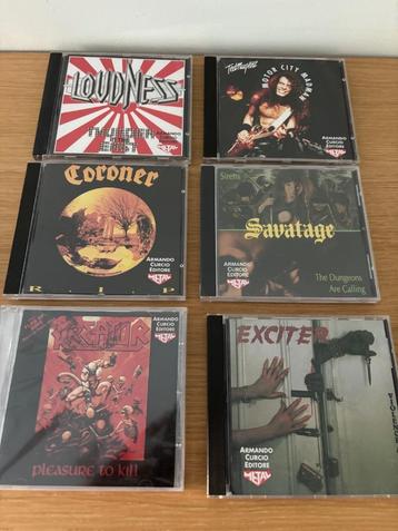 CD - Heavy Metal Cd's te koop  beschikbaar voor biedingen
