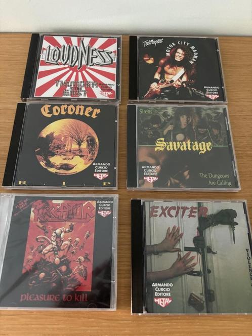 CD - Heavy Metal Cd's te koop, Cd's en Dvd's, Cd's | Hardrock en Metal, Zo goed als nieuw, Ophalen of Verzenden