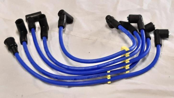 bougiekabelset High performance BLAUW Klassieke Mini, Auto-onderdelen, Motor en Toebehoren, Mini, Oldtimer onderdelen, Rover, Universele onderdelen