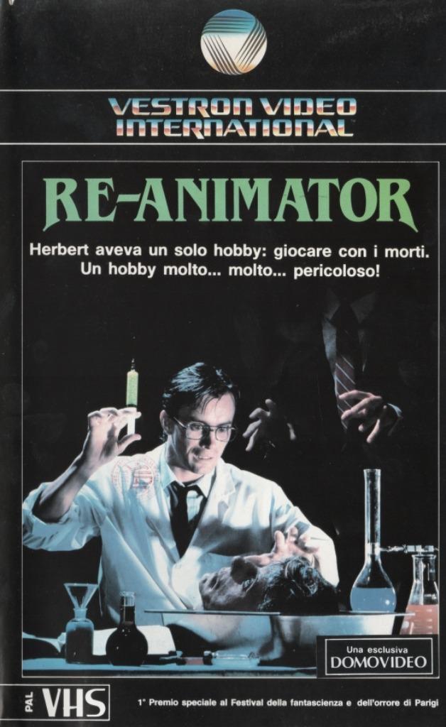 Re-Animator / Reanimator (ITA) - VHS 1985, Cd's en Dvd's, VHS | Film, Gebruikt, Horror, Verzenden