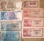 Lot de billets de Yougoslavie, Enlèvement ou Envoi, Yougoslavie, Billets en vrac