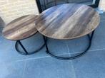 Ronde salontafels, Huis en Inrichting, Tafels | Salontafels, Ophalen, Gebruikt