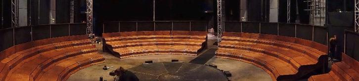 GRADIN CIRCULAIRE MODULABLE (200 PLACES), Diversen, Overige Diversen, Zo goed als nieuw, Ophalen