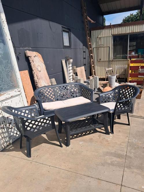 Tuinset ProGarden – 4-delig, Tuin en Terras, Tuinsets en Loungesets, Gebruikt, Tuinset, Kunststof, Ophalen