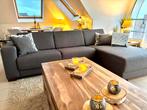 Modern hoeksalon in bijna nieuwstaat, Huis en Inrichting, Ophalen, Zo goed als nieuw, Stof