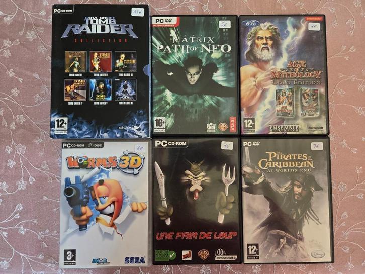 Divers jeux PC à vendre, Games en Spelcomputers, Games | Pc, Gebruikt, Ophalen