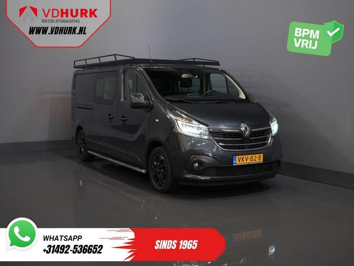 Renault Trafic 2.0 dCi 145 pk Aut. L2 DC Dubbel Cabine BPM V, Auto's, Bestelwagens en Lichte vracht, Bedrijf, ABS, Centrale vergrendeling
