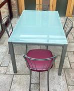 Eetkamer, Huis en Inrichting, Complete eetkamers, Ophalen, Gebruikt, Vintage, 4 tot 6 stoelen
