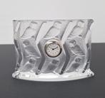 Horloge/horloge de cheminée en cristal de Lalique avec motif, Enlèvement ou Envoi