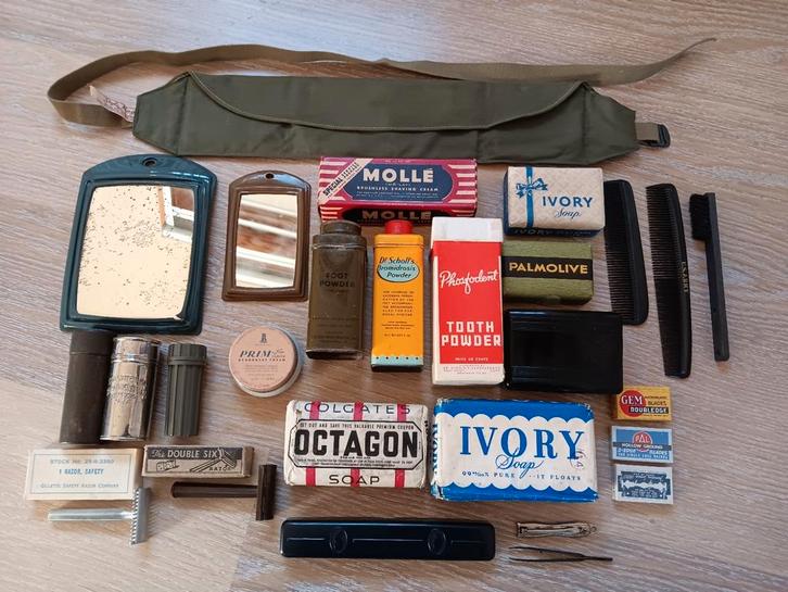 Us ww2 toilet items, Verzamelen, Militaria | Tweede Wereldoorlog, Ophalen of Verzenden