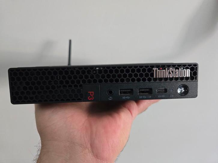 Lenovo Thinkstation P3 Tiny, Informatique & Logiciels, Ordinateurs de bureau, Comme neuf, SSD, Enlèvement ou Envoi