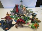 Playmobil ; lot met Dino's, 5 + 3 baby's 3 mannetjes , krate, Enlèvement ou Envoi, Utilisé, Playmobil en vrac